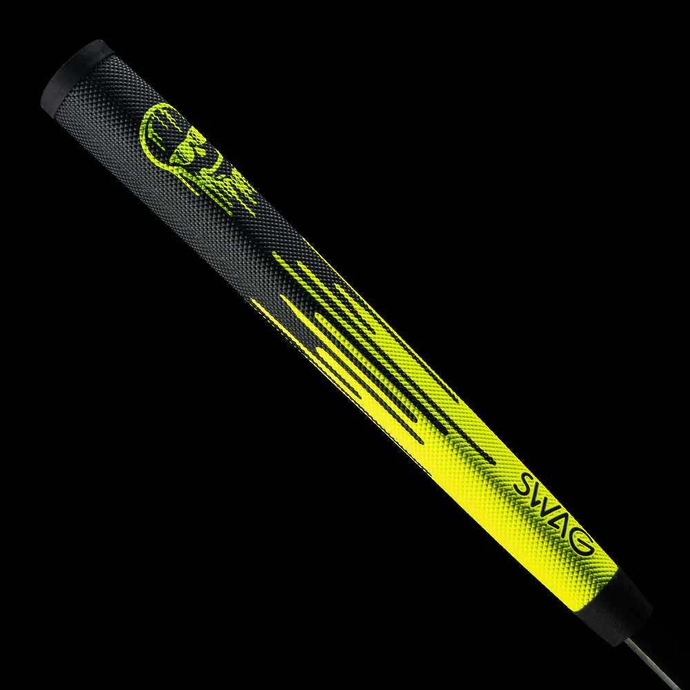 Black Dripping Skull Midsize Putter Grip
