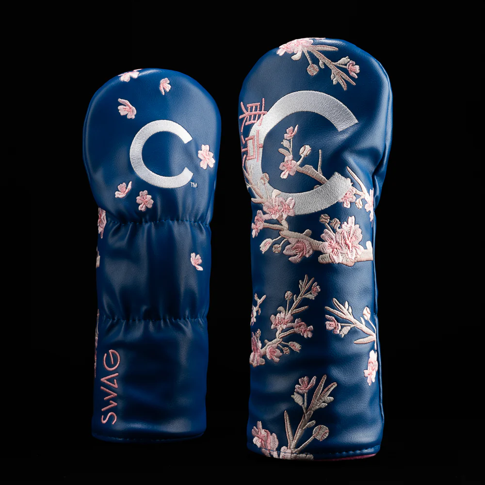 Chicago Cubs Cherry Blossom Fairway Cover