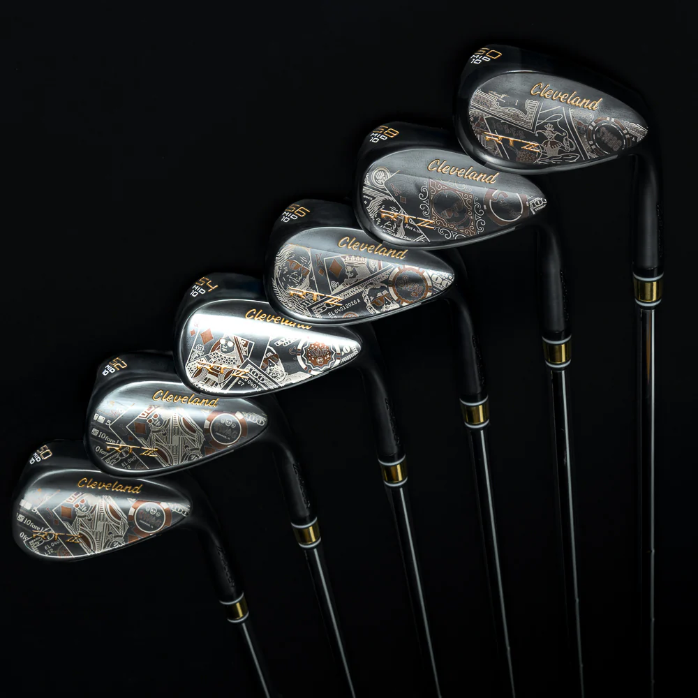 Cleveland x SWAG RTZ Black Satin Gambling Edition Wedge
