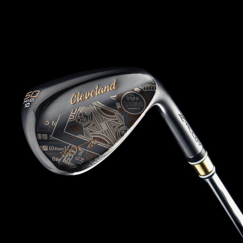 Cleveland x SWAG RTZ Black Satin Gambling Edition Wedge - Image 2