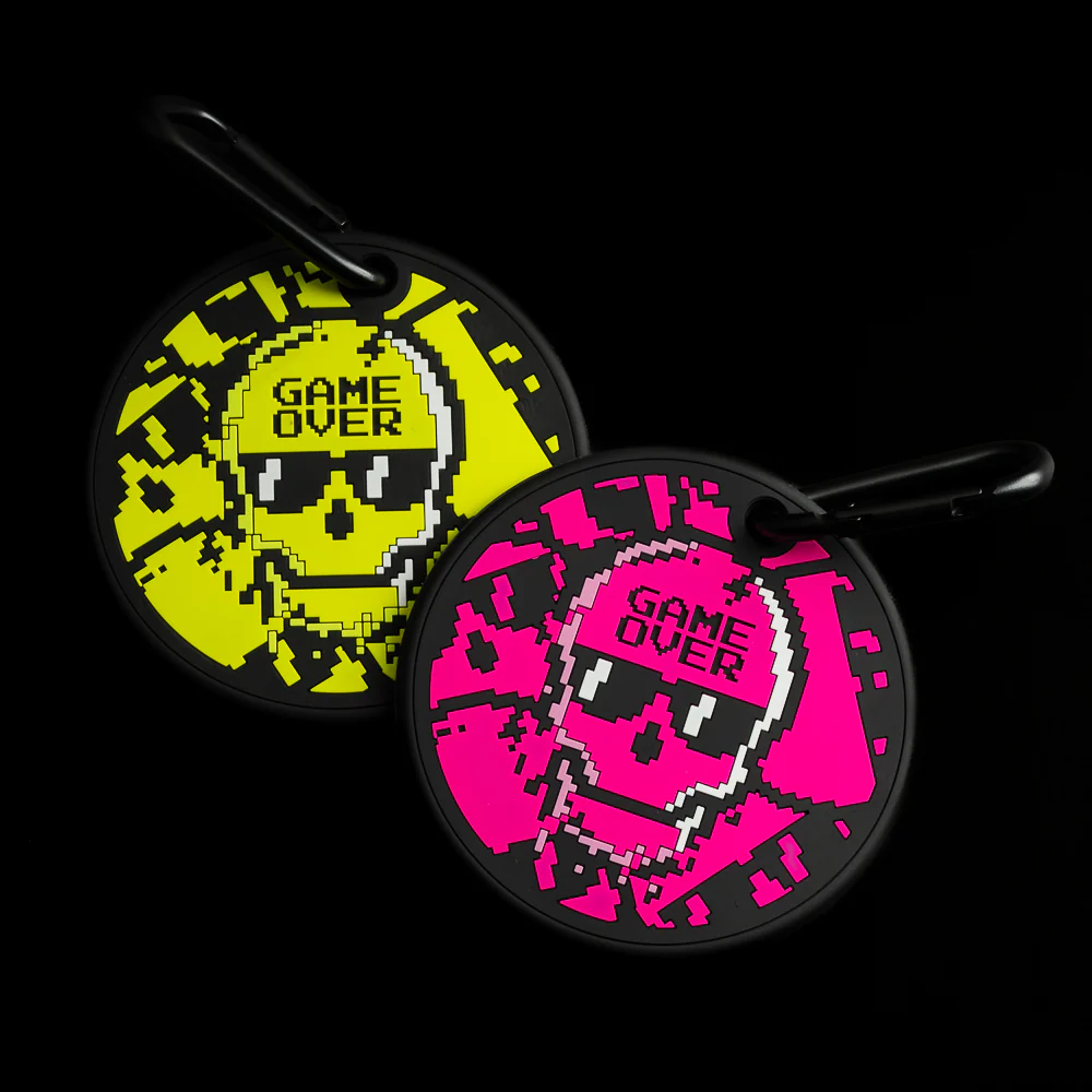 Game Over Stacked Skulls Putting Disc