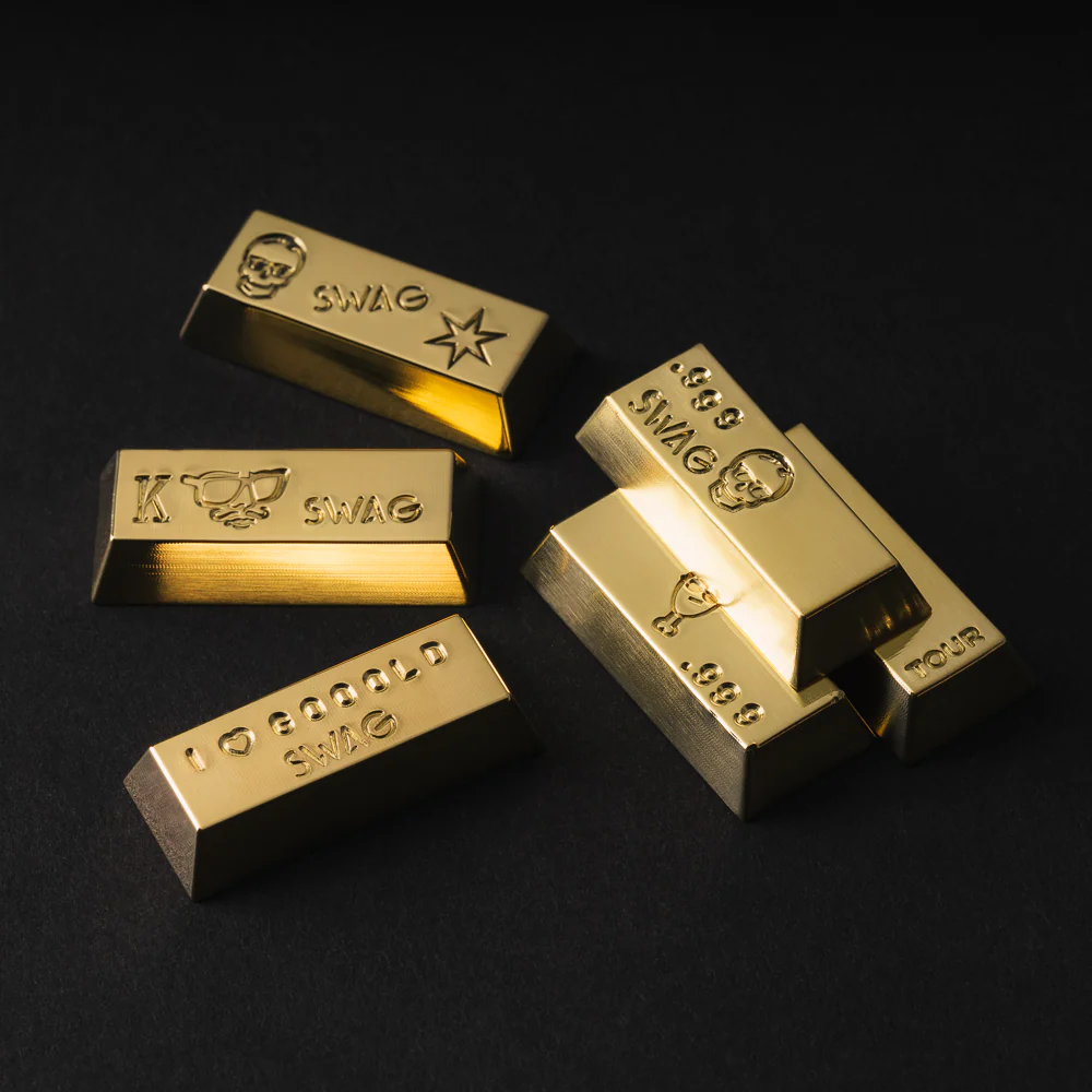 Gold Bar Ball Marker