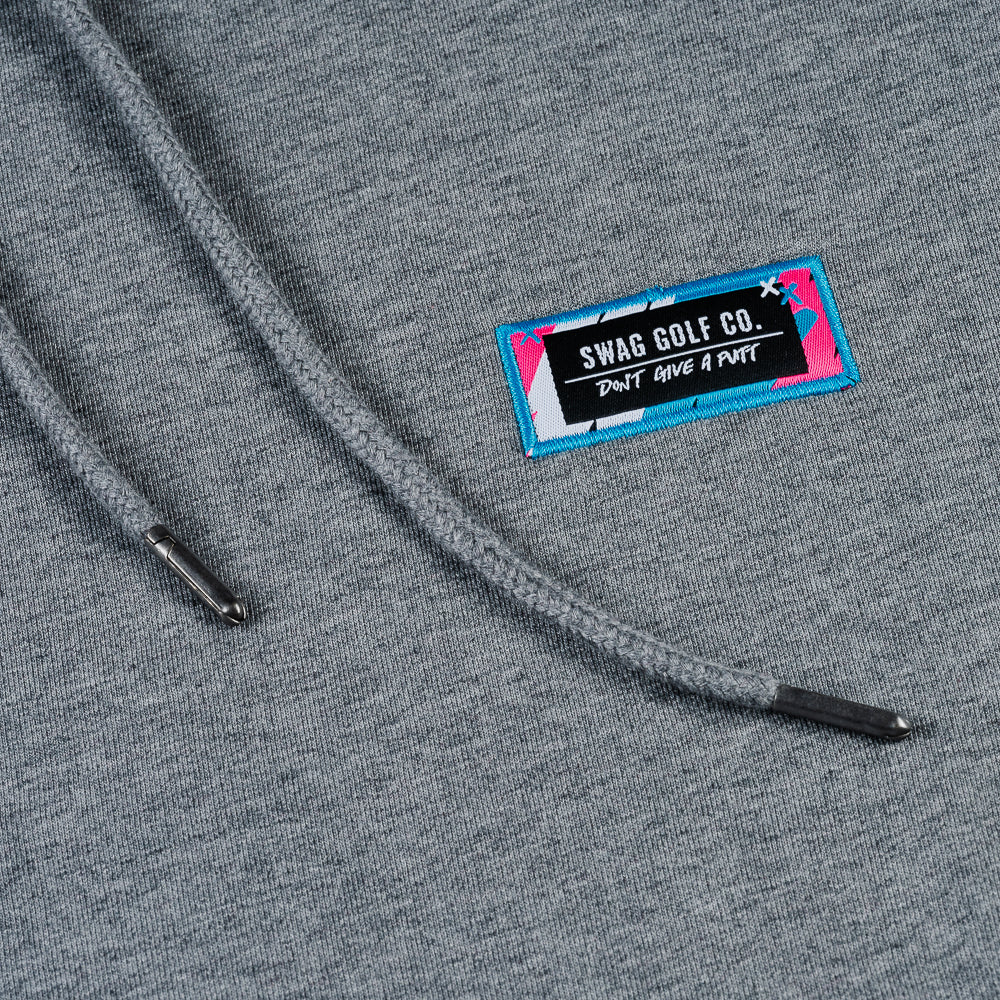 Gray Patch Hoodie - Image 2