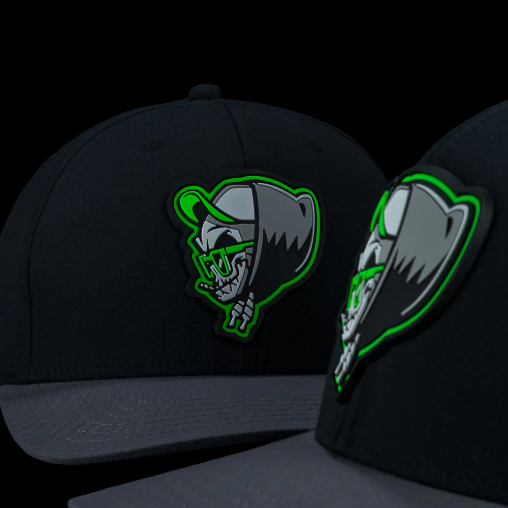 Grim Reefer Patch Snapback Hat - Image 2