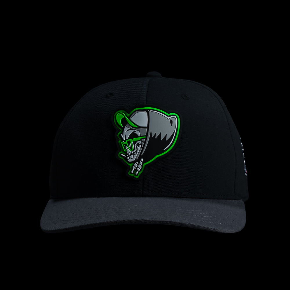 Grim Reefer Patch Snapback Hat - Image 4