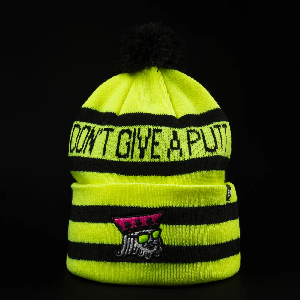 King Cuff Knit Pom Beanie