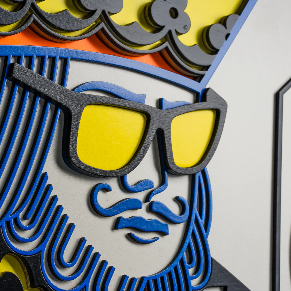King of Swag Wood Wall Art - Image 2