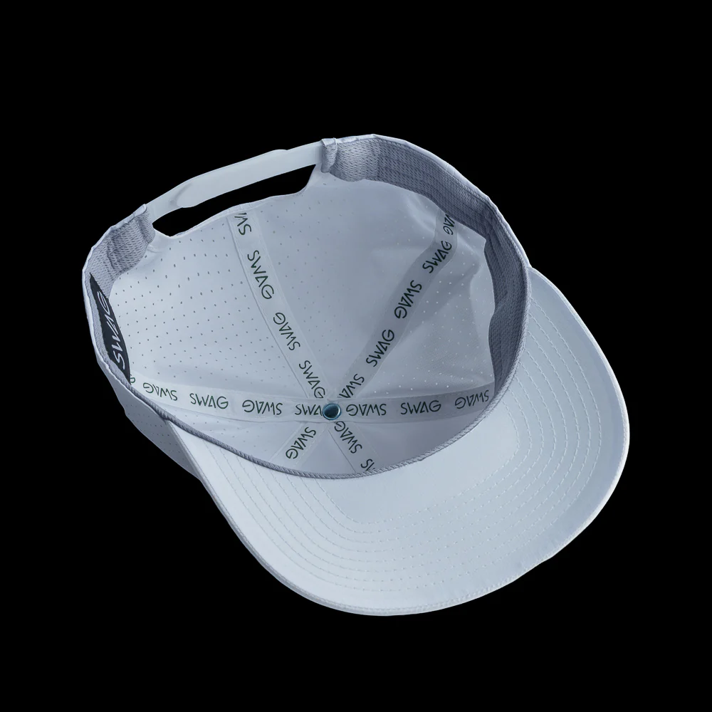 Lip Pillow White Snapback Hat - Image 3
