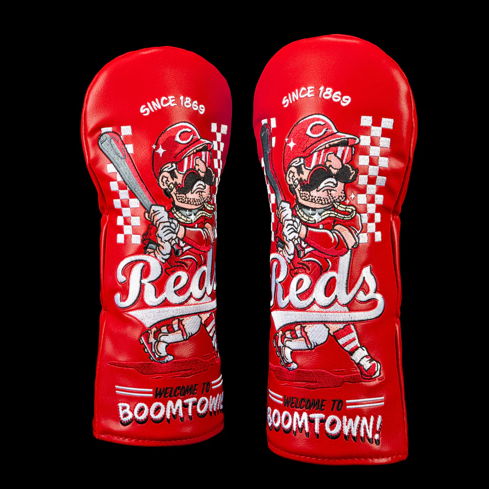 MLB Cincinnati Reds Boomtown Fairway Cover - Image 2