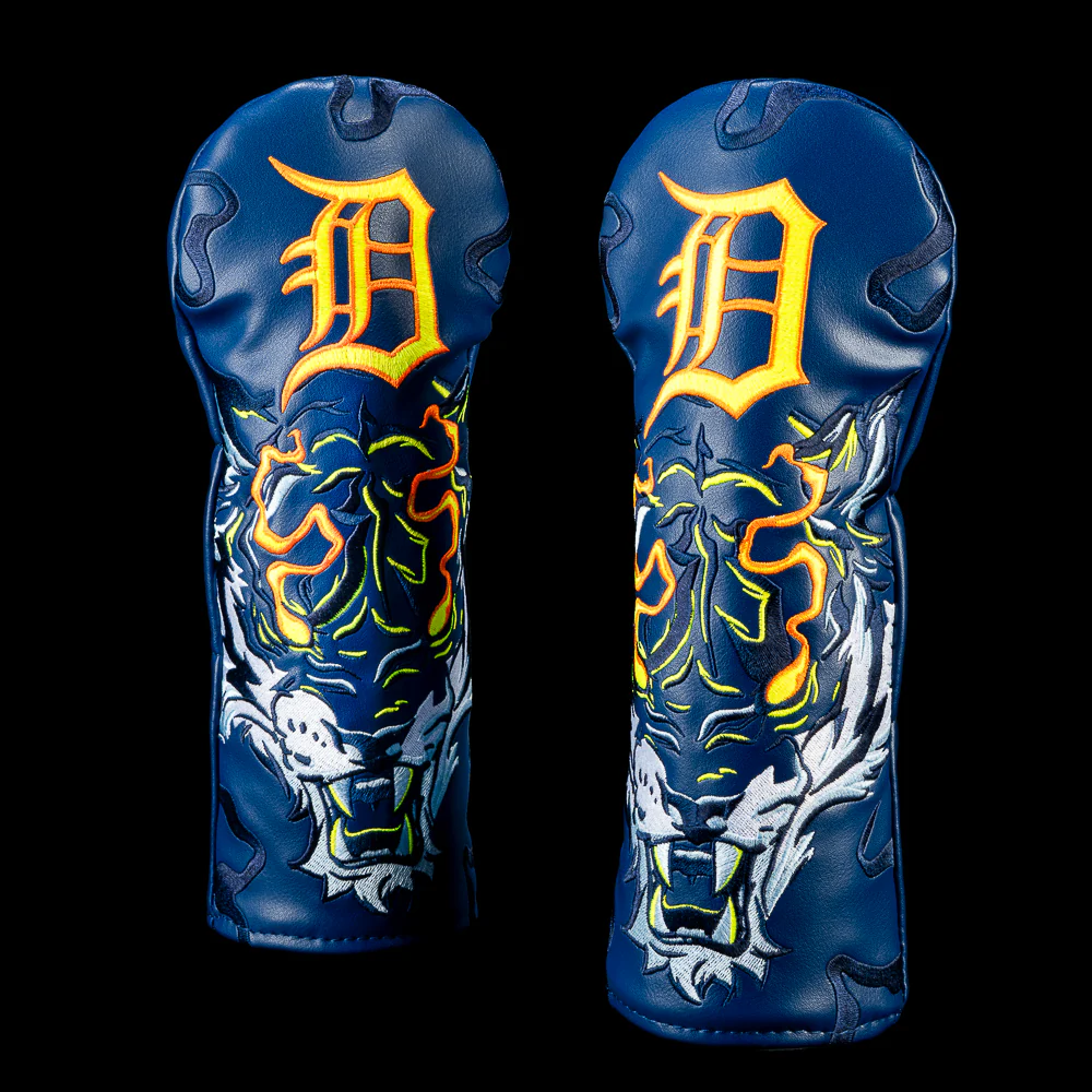 MLB Detroit Tigers Night Prowl Fairway Cover - Image 2