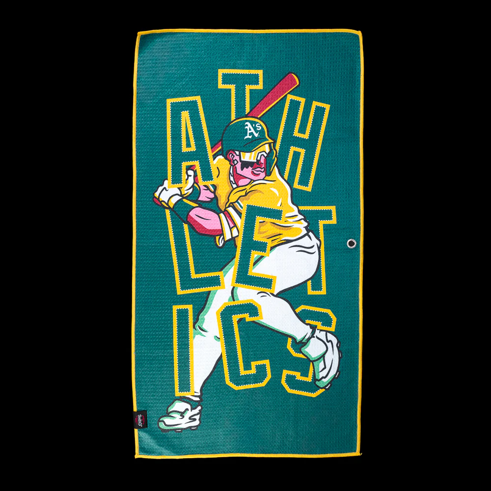 MLB Las Vegas Athletics All In Golf Towel
