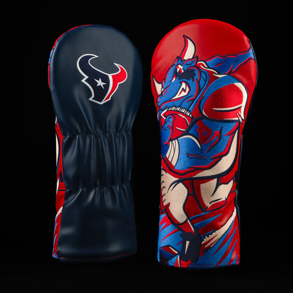 NFL Houston Texans Spirit Of The Bull Driver Cover