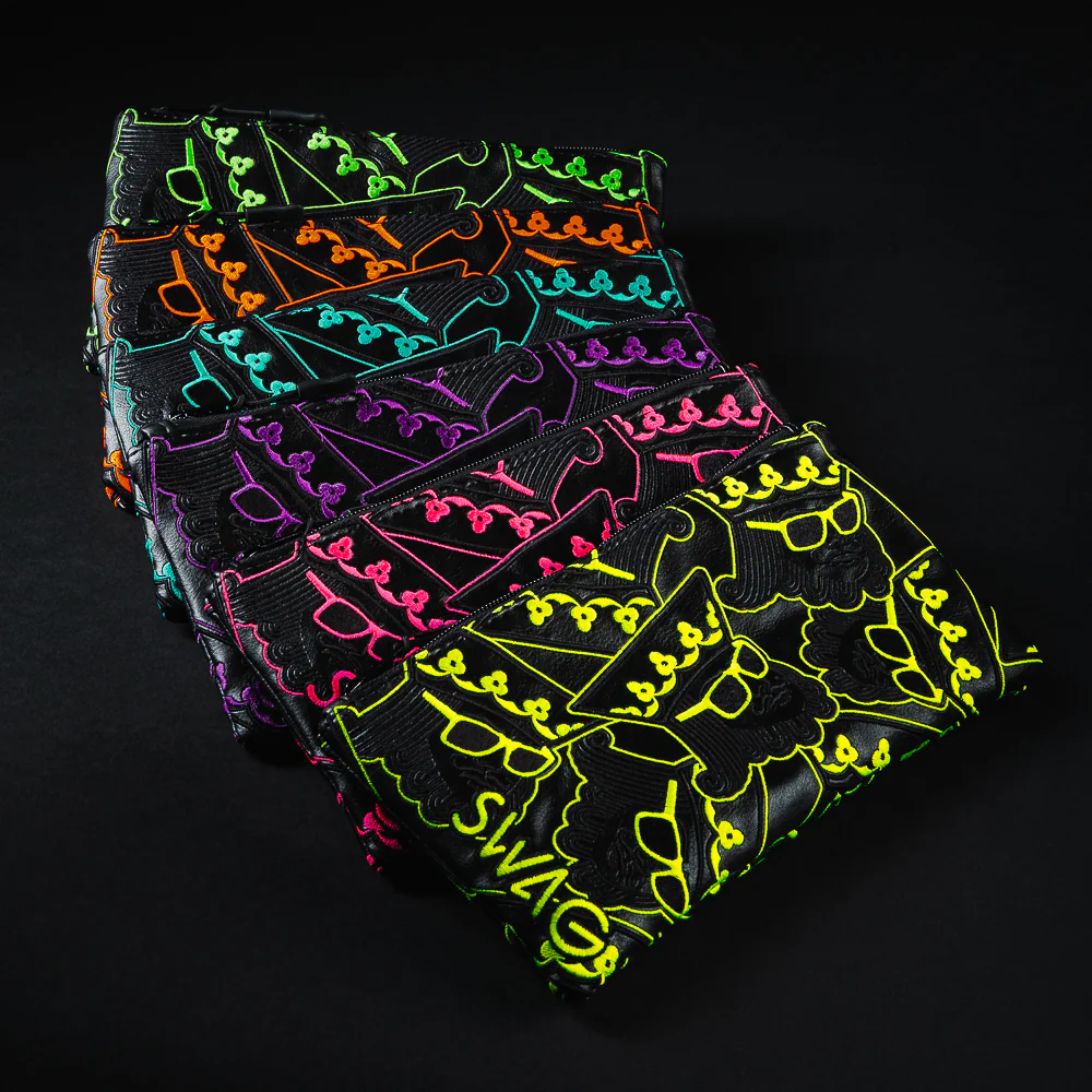 Orange Stacked King Valuables Pouch - Image 2