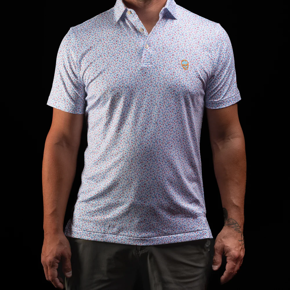 Peter Millar Orange Crush Polo Shirt