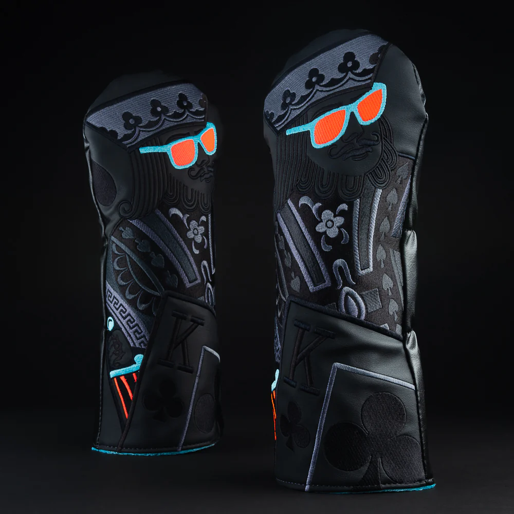 Pink & Teal Eclipse King of Swag Driver Cover