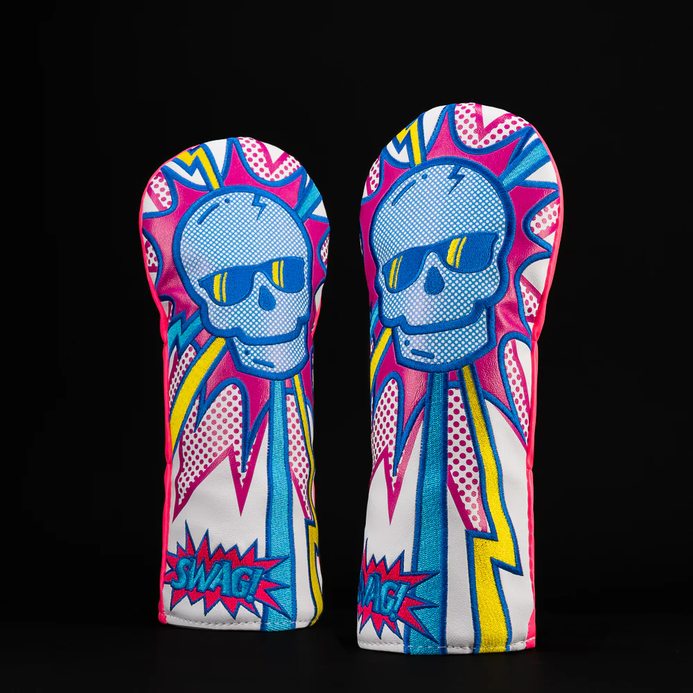 Pop Art Skull Fairway Cover