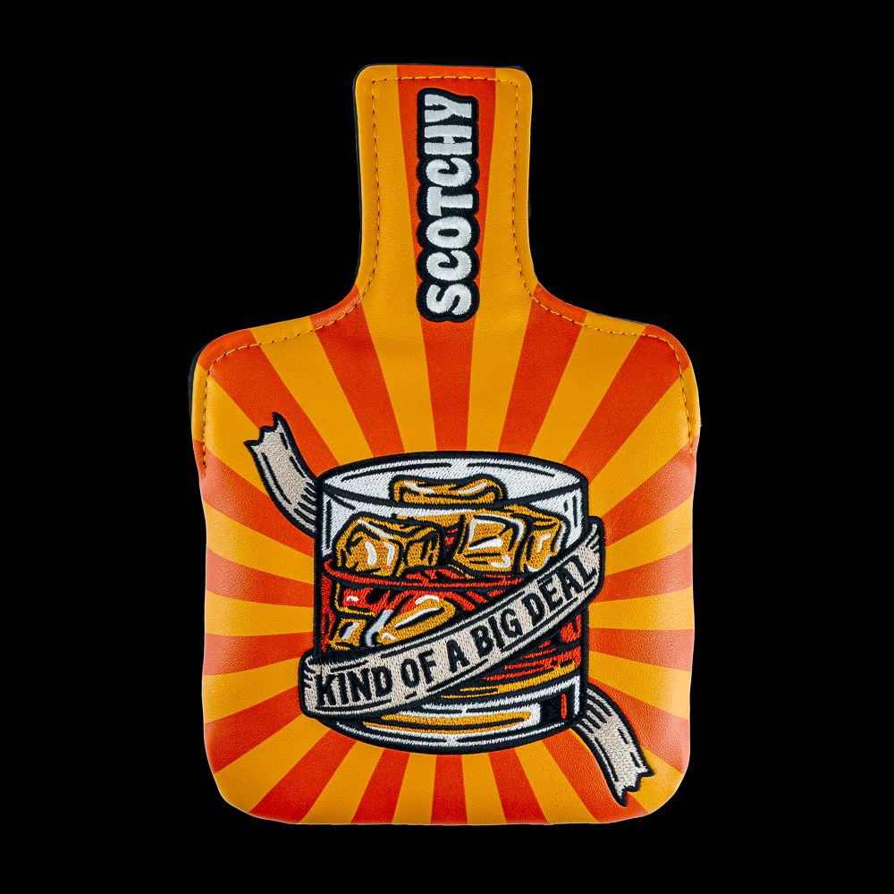 Rewind Golf Anchorman I Love Scotch Mallet Headcover - Image 3