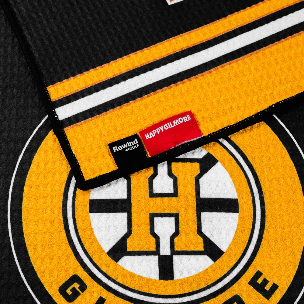 Rewind Golf Happy Gilmore 18 Hockey Jersey Towel - Image 2