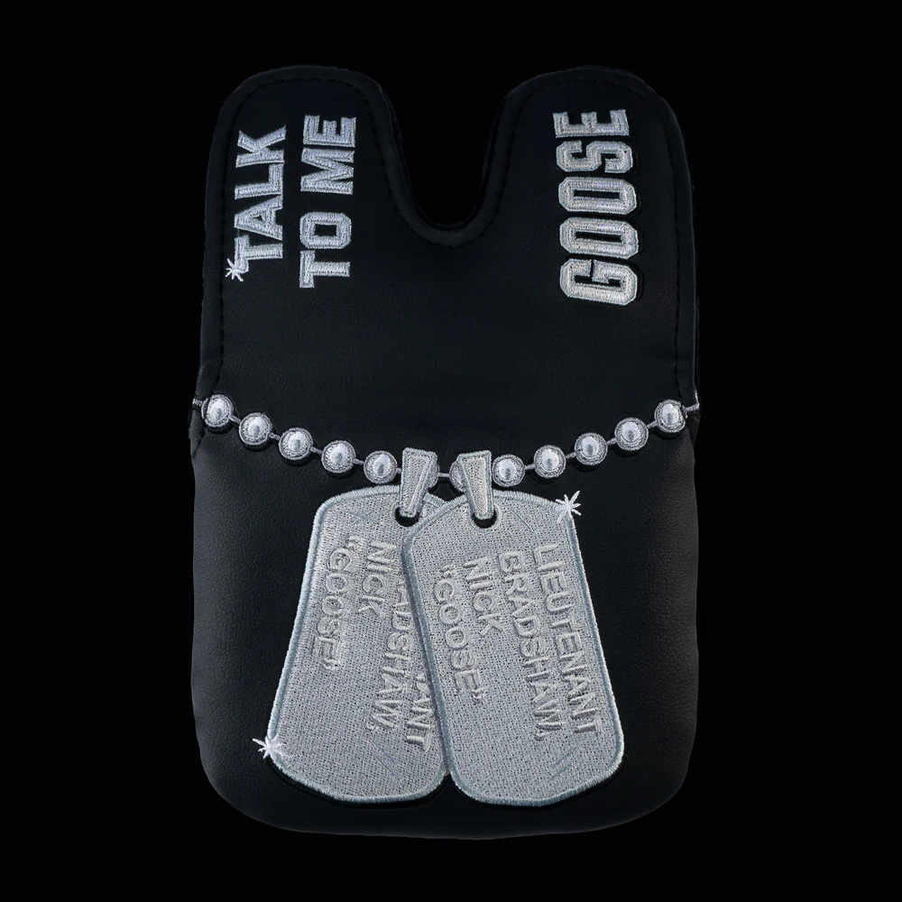 Rewind Golf Top Gun Talk To Me Goose Center Shaft XL Mallet Headcover - Image 3