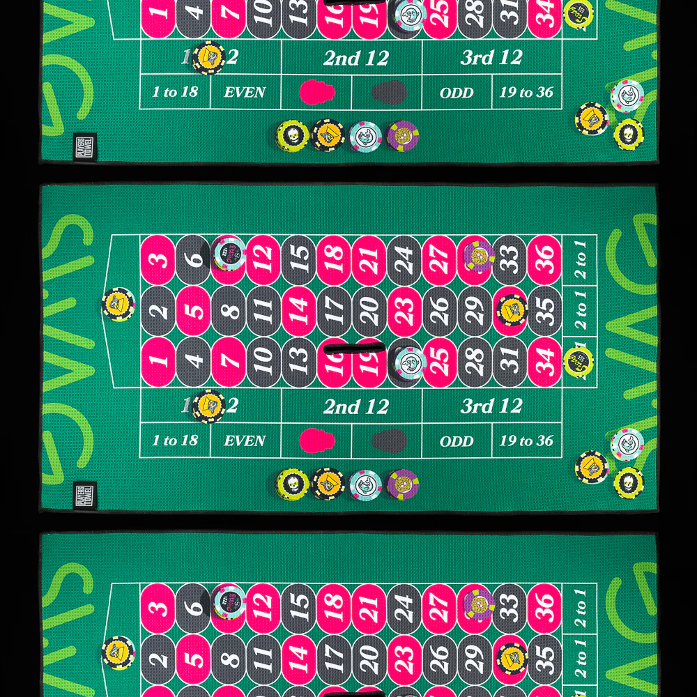 Roulette Table Players Towel