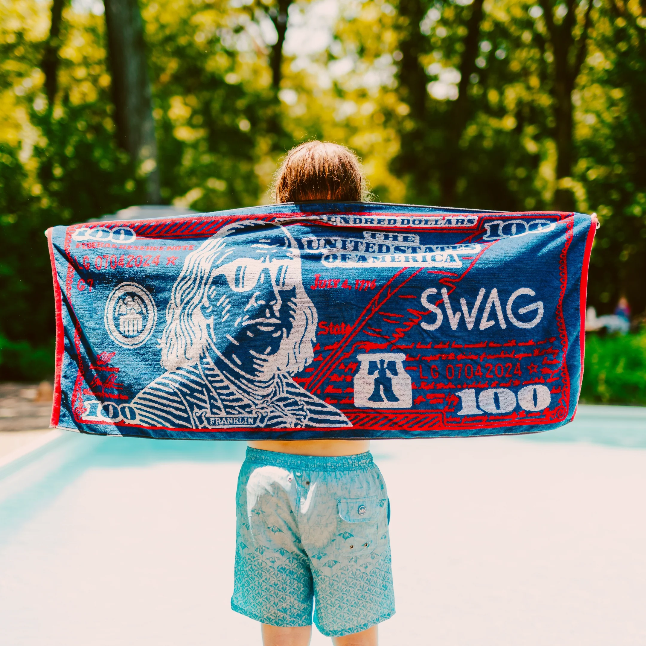 RWB Franklin Beach Towel - Image 2