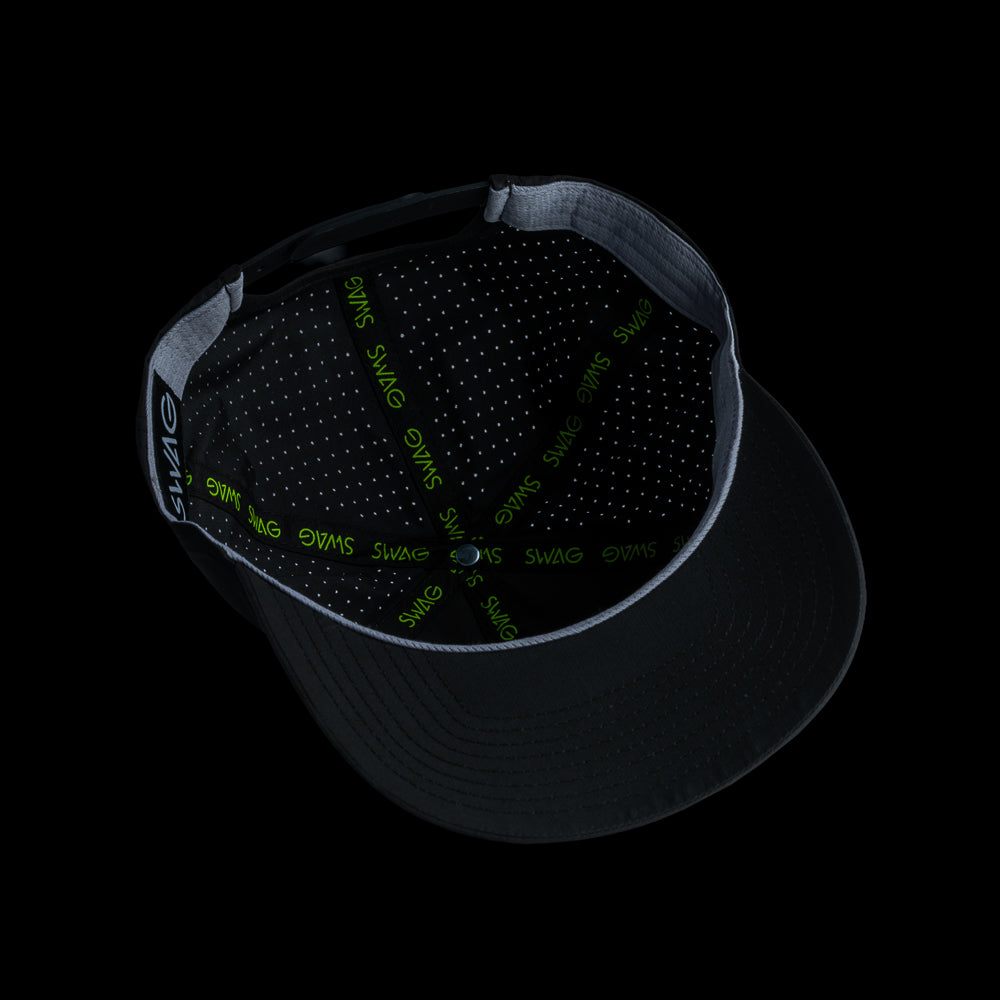 Smoked It Black Snapback Hat - Image 4