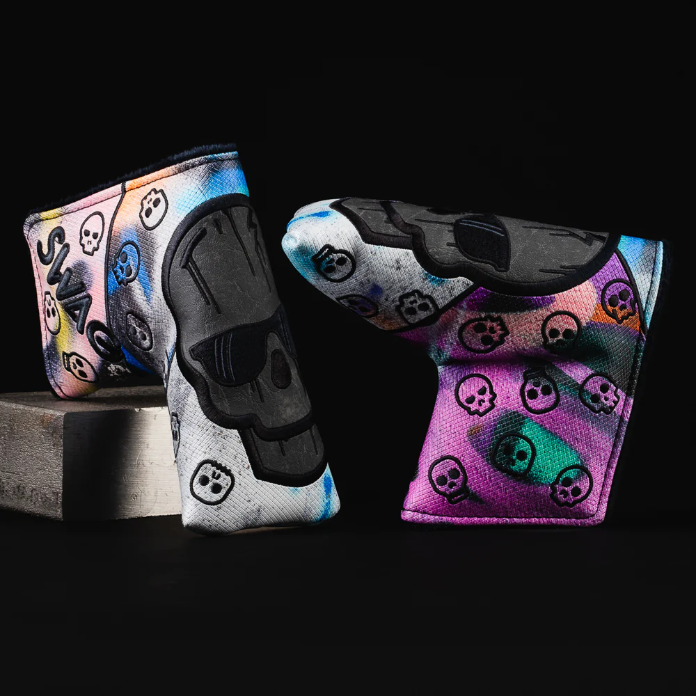 Spray Paint Skull Blade Cover