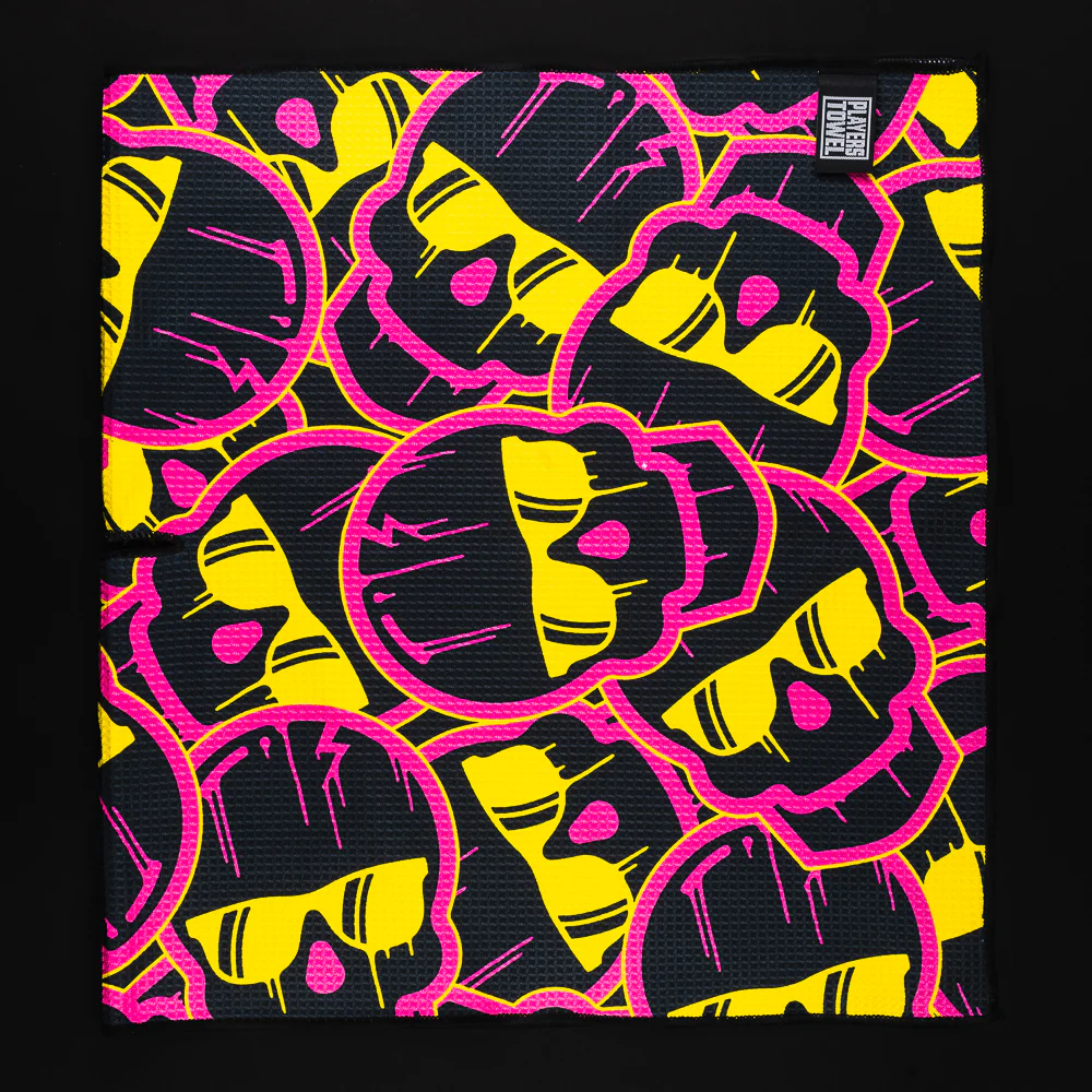 Stacked Dripping Skulls Towel - Image 5