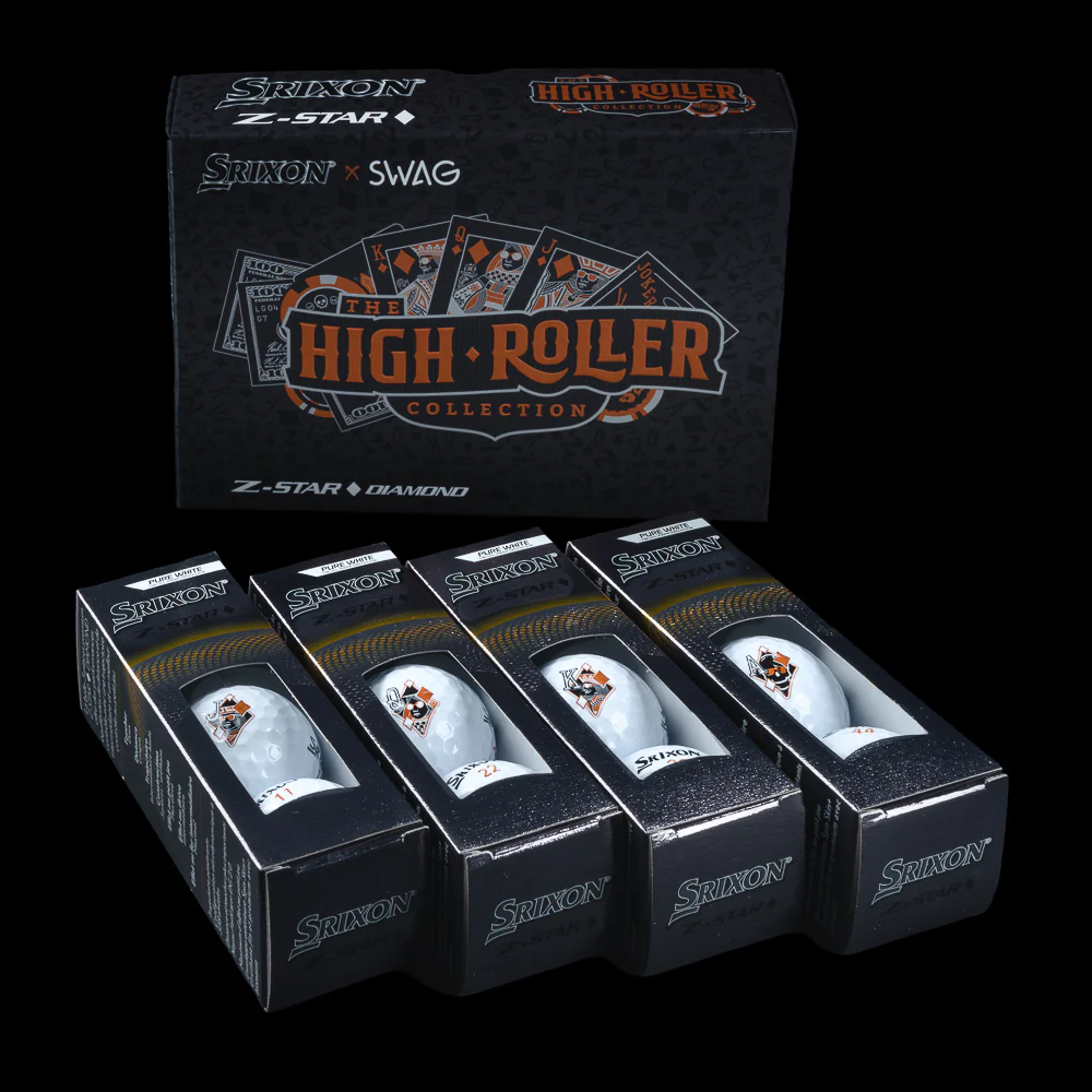 SWAG x Srixon Z-Star Diamond High Roller Golf Ball Dozen