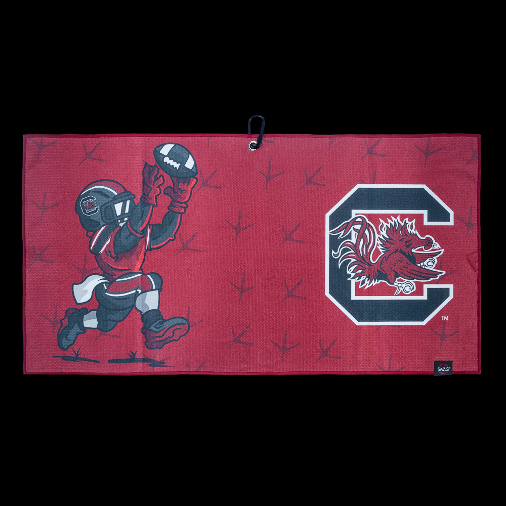 University Of South Carolina Gamecocks Golf Towel