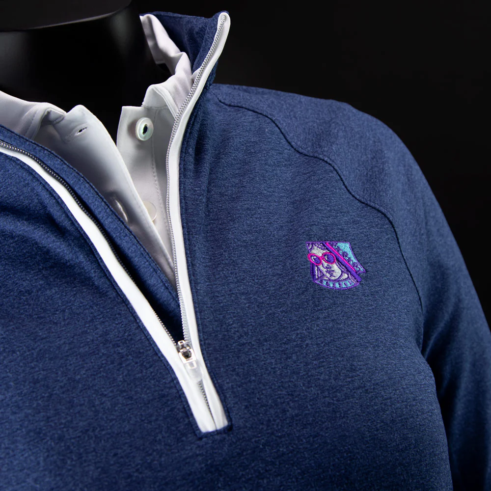 Women's Queen of Swag 1/4 Zip Pullover - Image 2